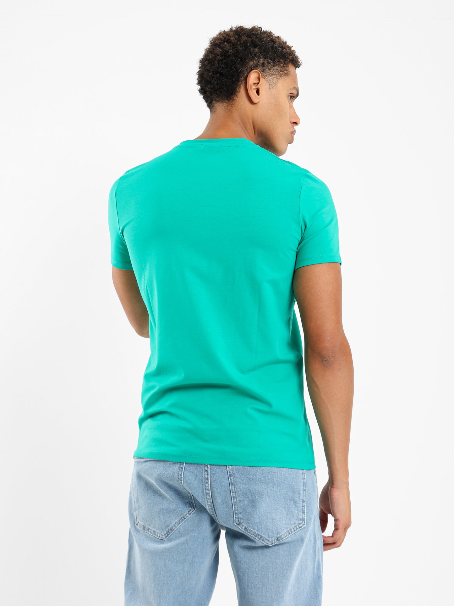 V Neck Half Sleeves Tee - Outlet