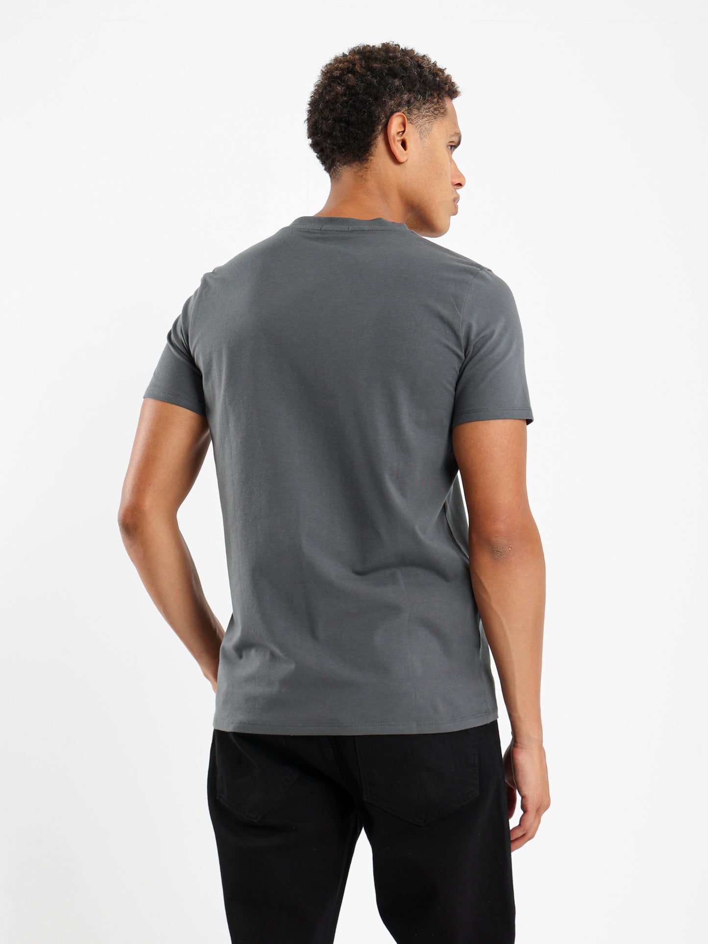 V Neck Half Sleeves Tee - Outlet