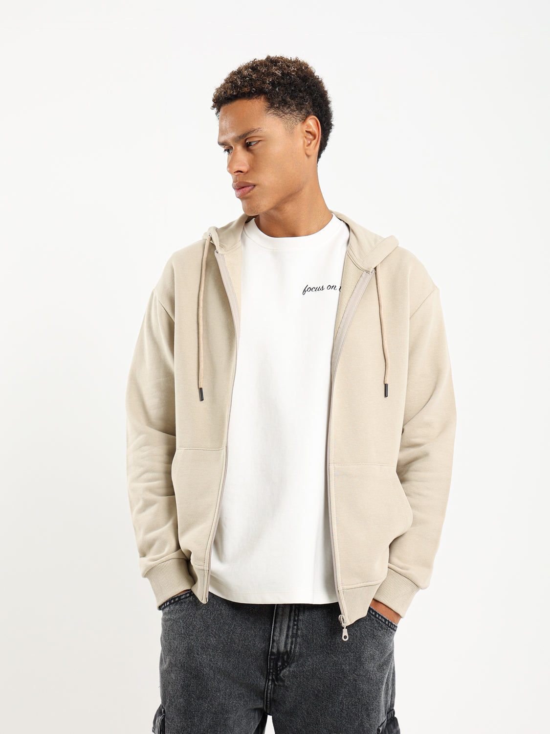 Zip-Up Hoodie - Outlet