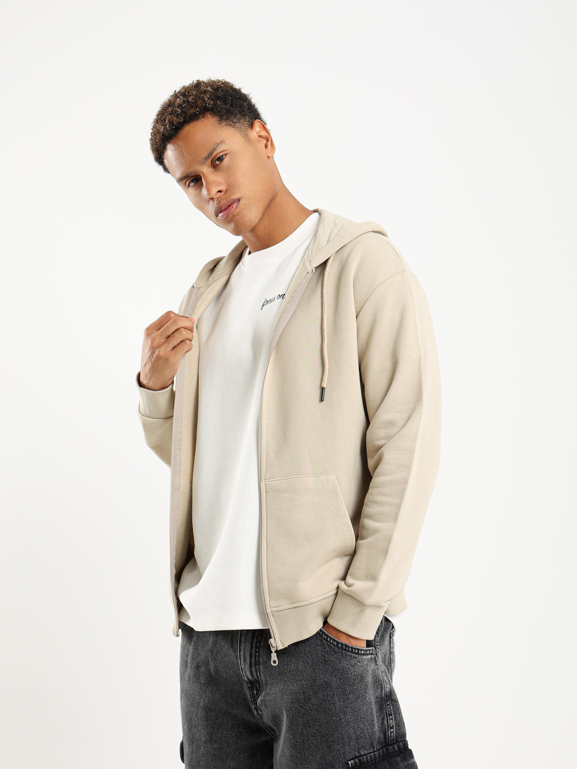 Zip-Up Hoodie - Outlet