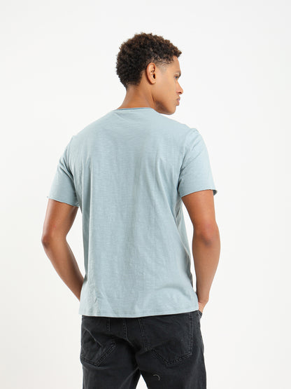 Unfinished Hem T-Shirt - Outlet