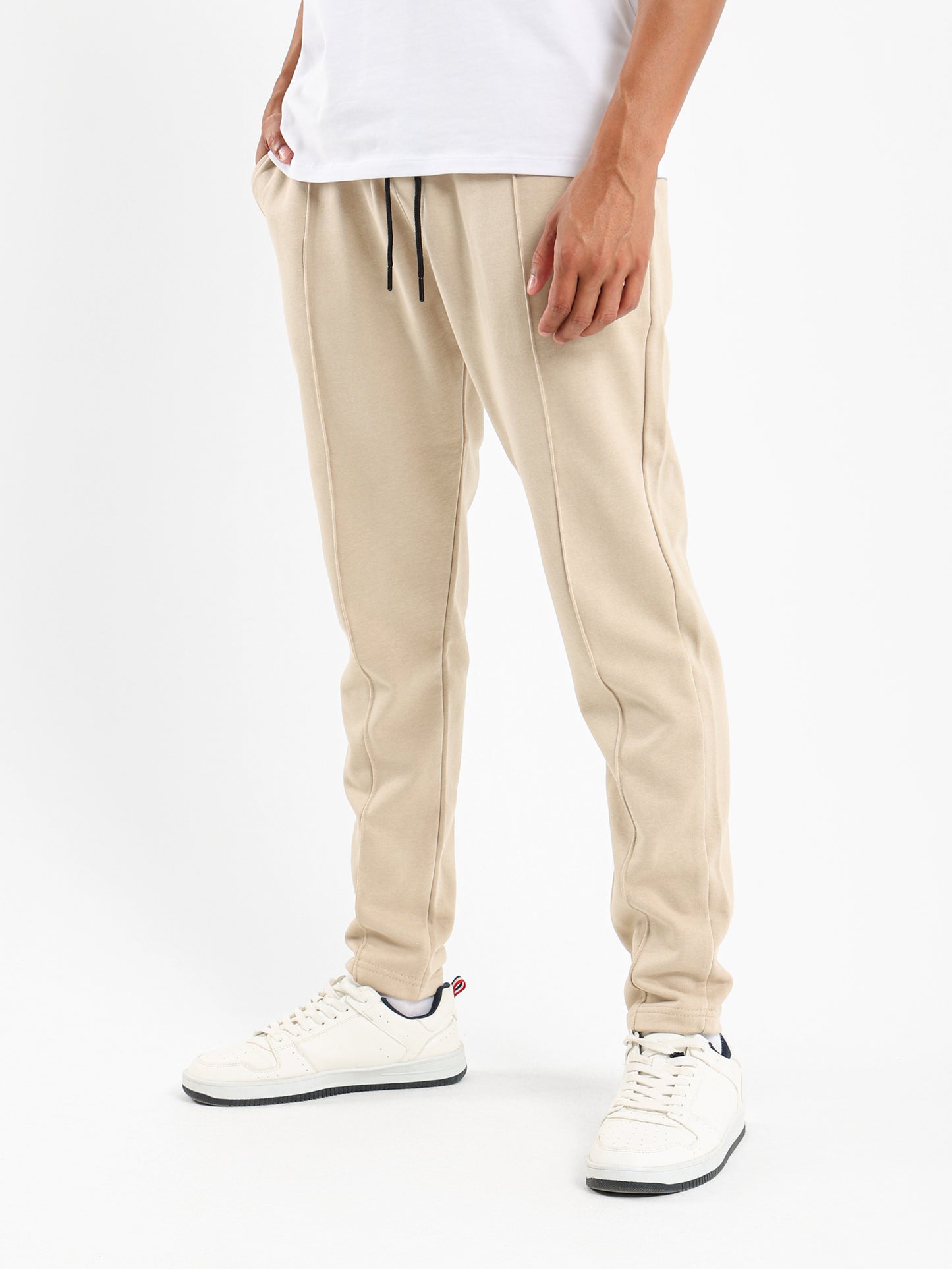 Front Crease Slim Sweatpants - Outlet