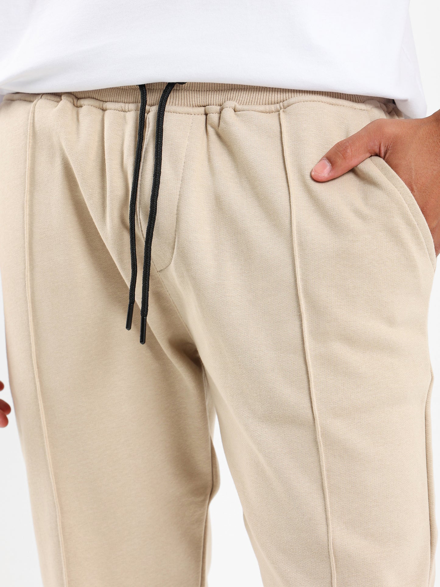 Front Crease Slim Sweatpants - Outlet