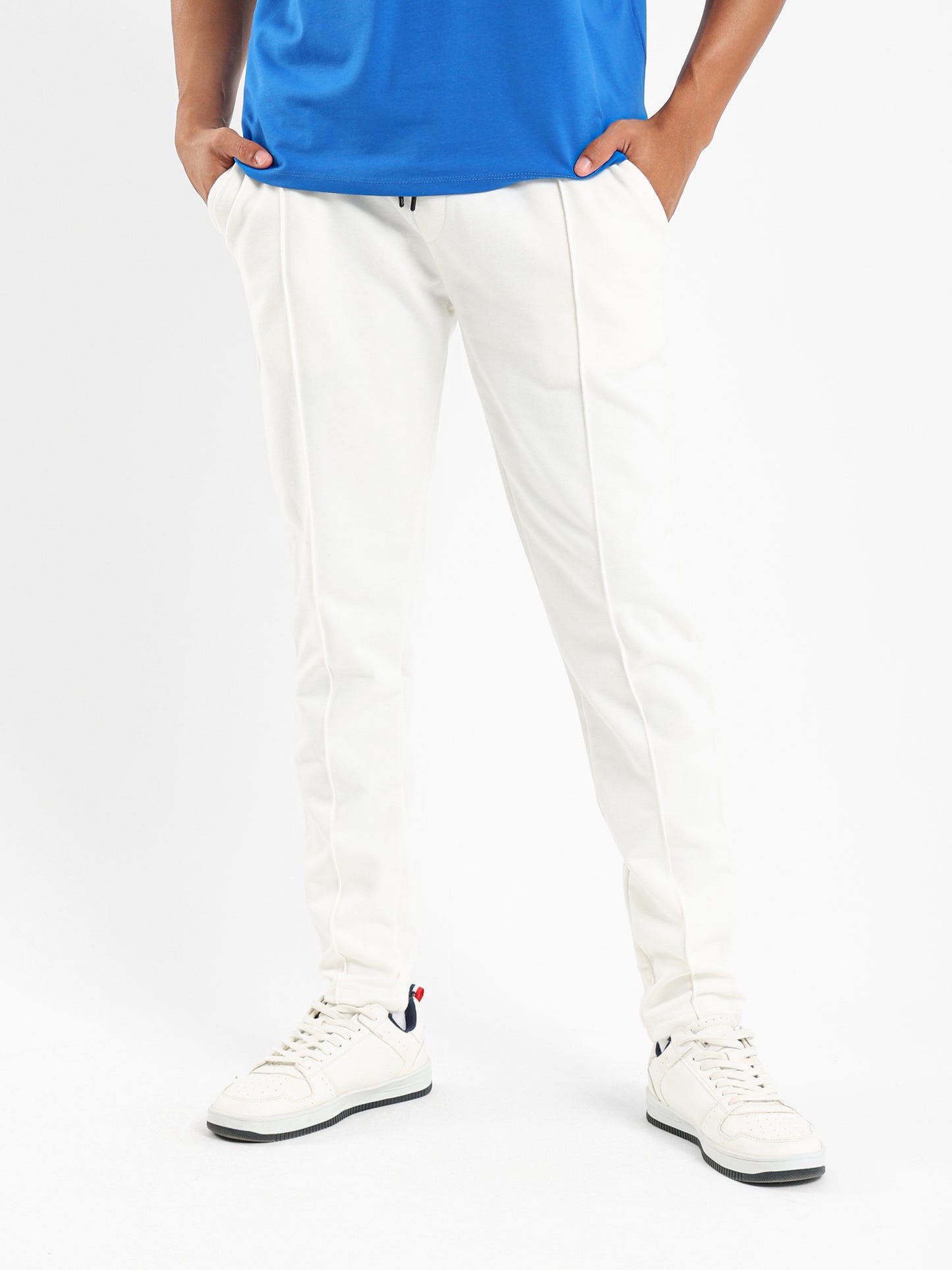 Front Crease Slim Sweatpants - Outlet