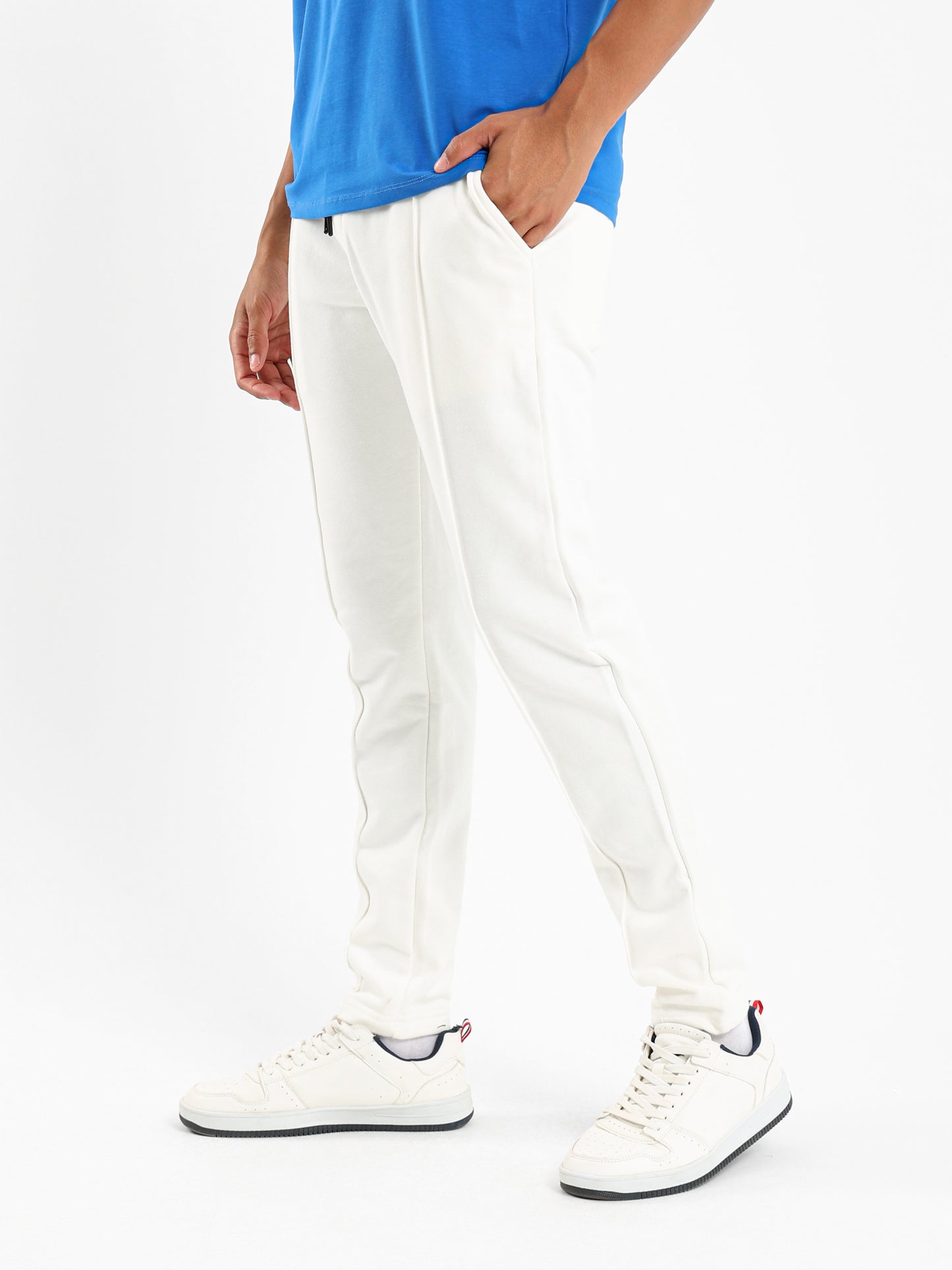 Front Crease Slim Sweatpants - Outlet