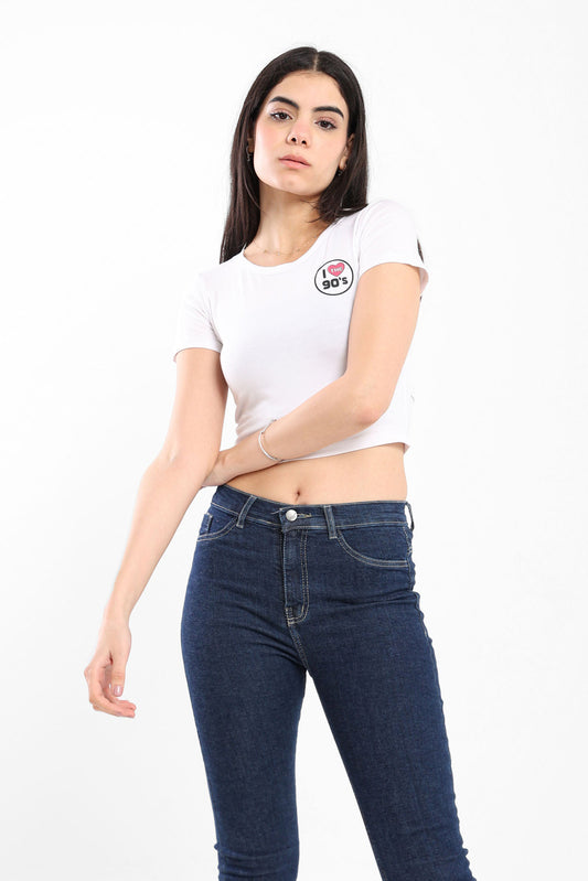 Top - "90s" Print - Outlet