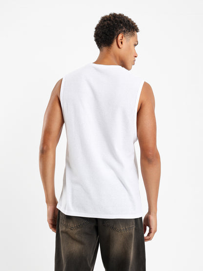 Waffle Textured Basic Shirt - Outlet