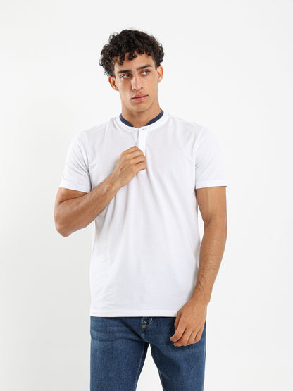 Baseball Collar Polo Shirt - Outlet