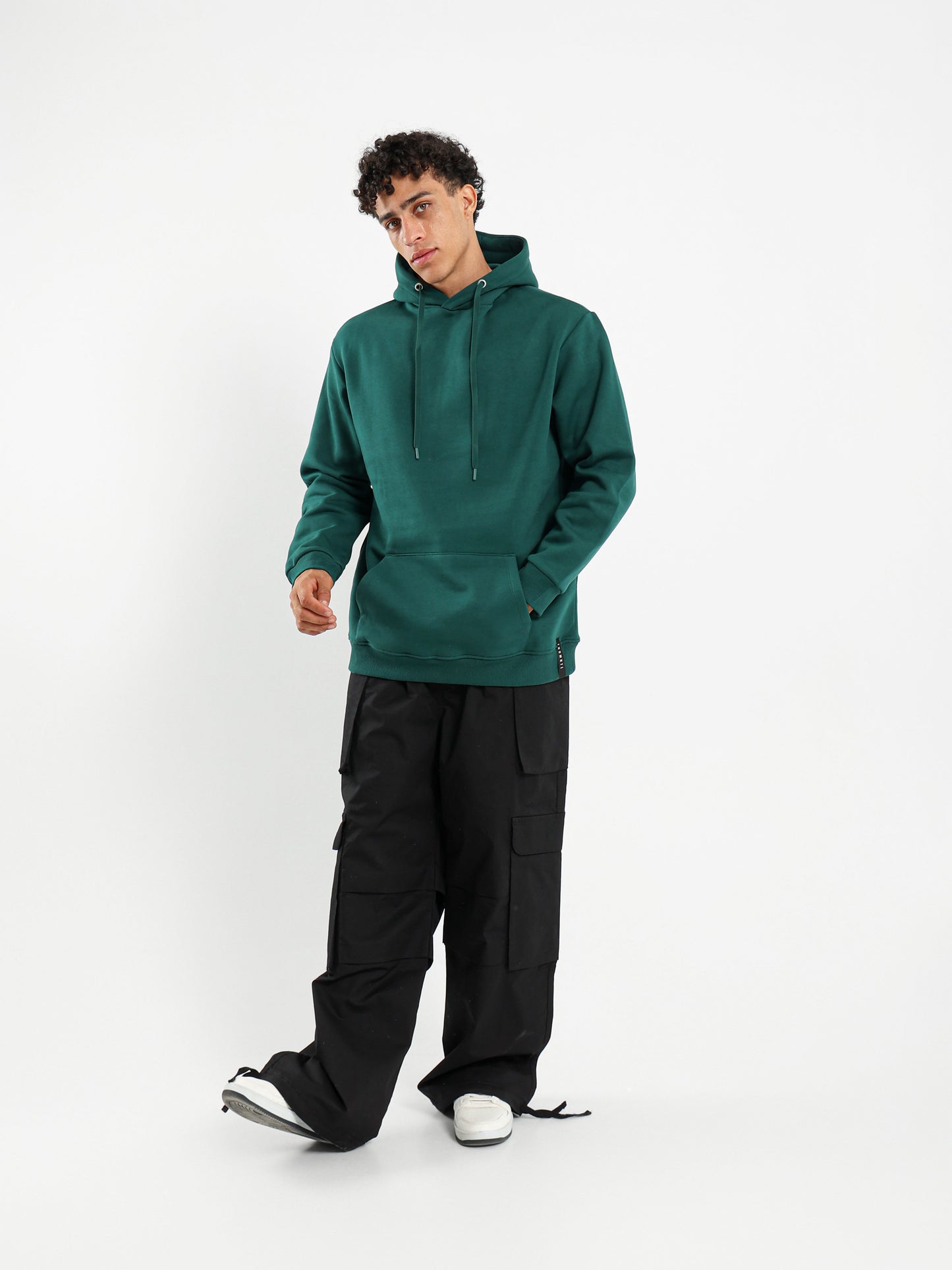 Oversized Solid Hoodie