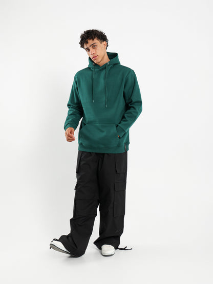 Oversized Solid Hoodie