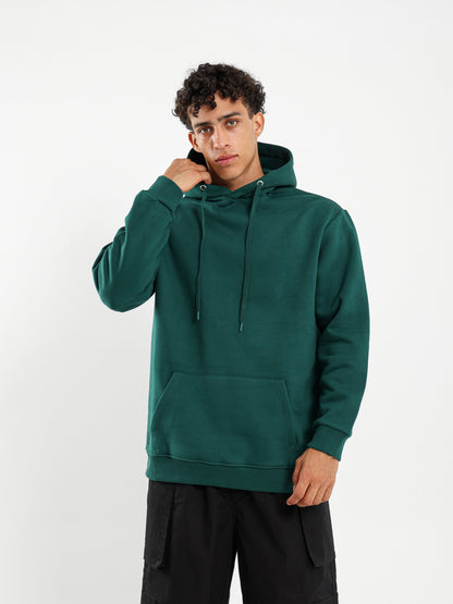Oversized Solid Hoodie