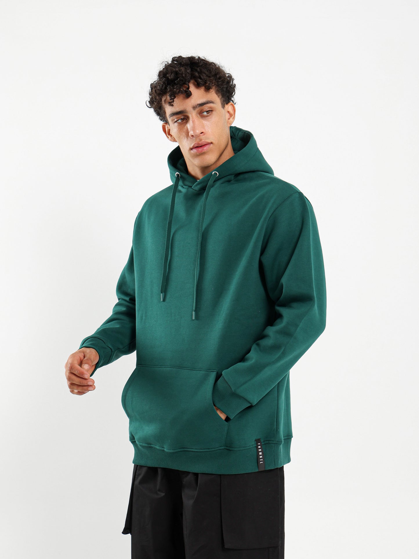 Oversized Solid Hoodie