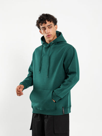 Oversized Solid Hoodie