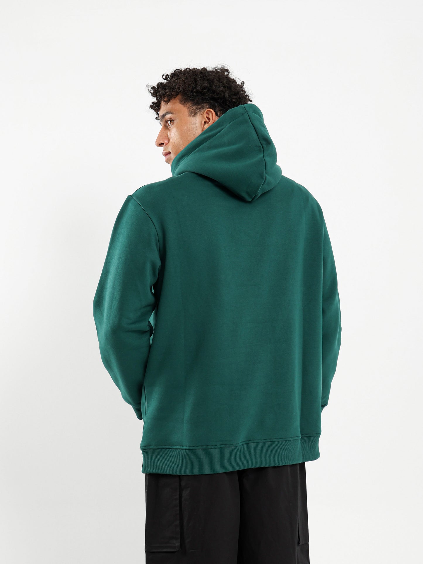 Oversized Solid Hoodie