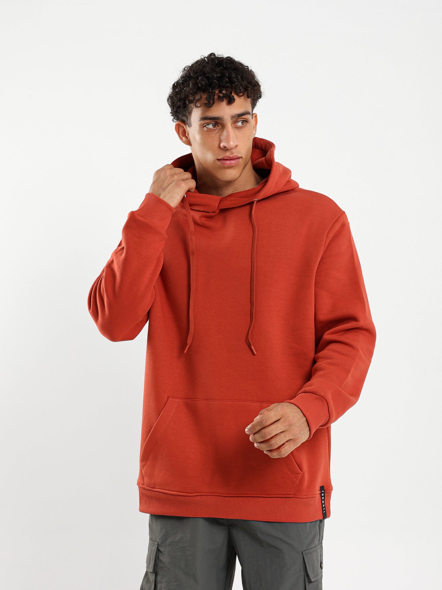 Oversized Solid Hoodie