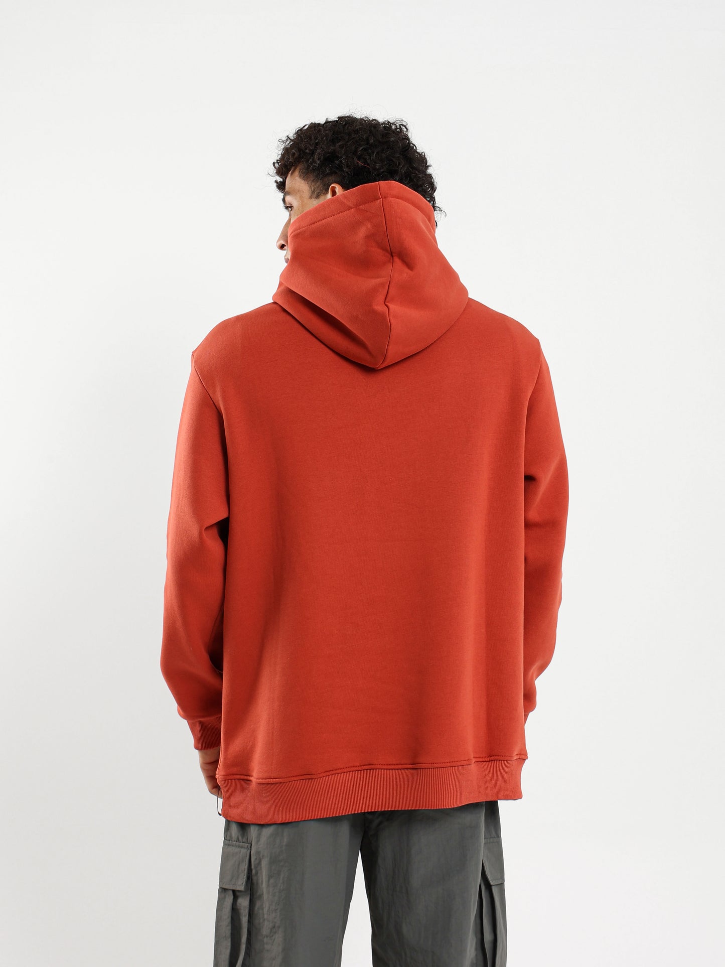 Oversized Solid Hoodie