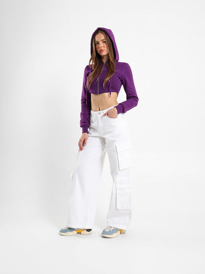 Corset Zip Up Hoodie