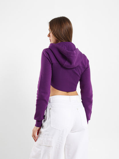 Corset Zip Up Hoodie
