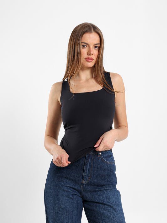 Fitted Sleeveless Top