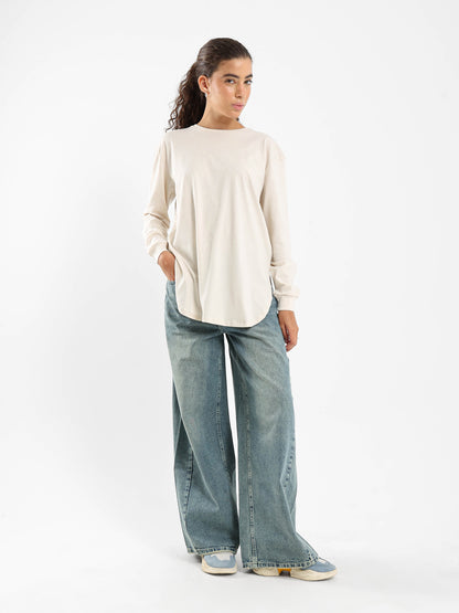 Loose Low-Waist Jeans