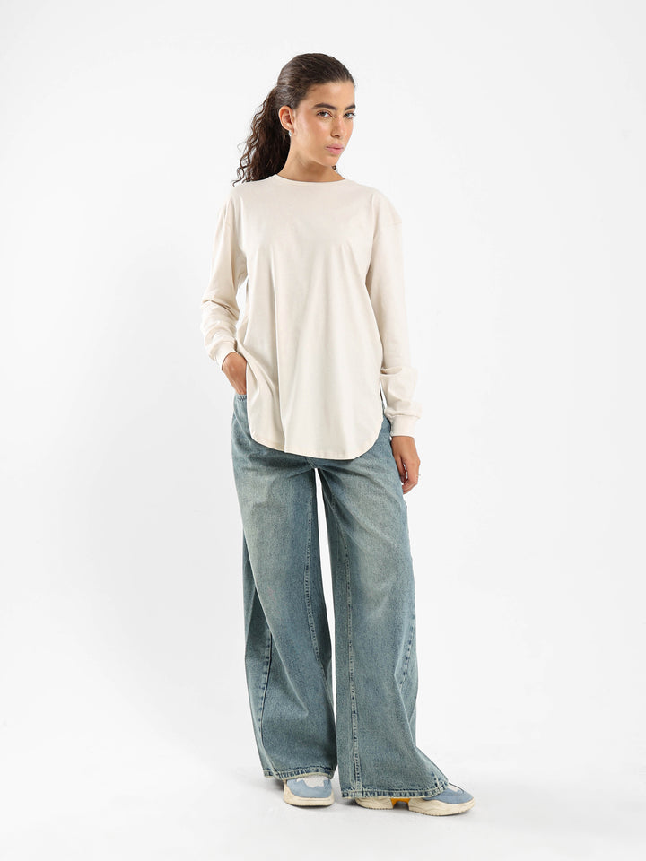 Loose Low-Waist Jeans