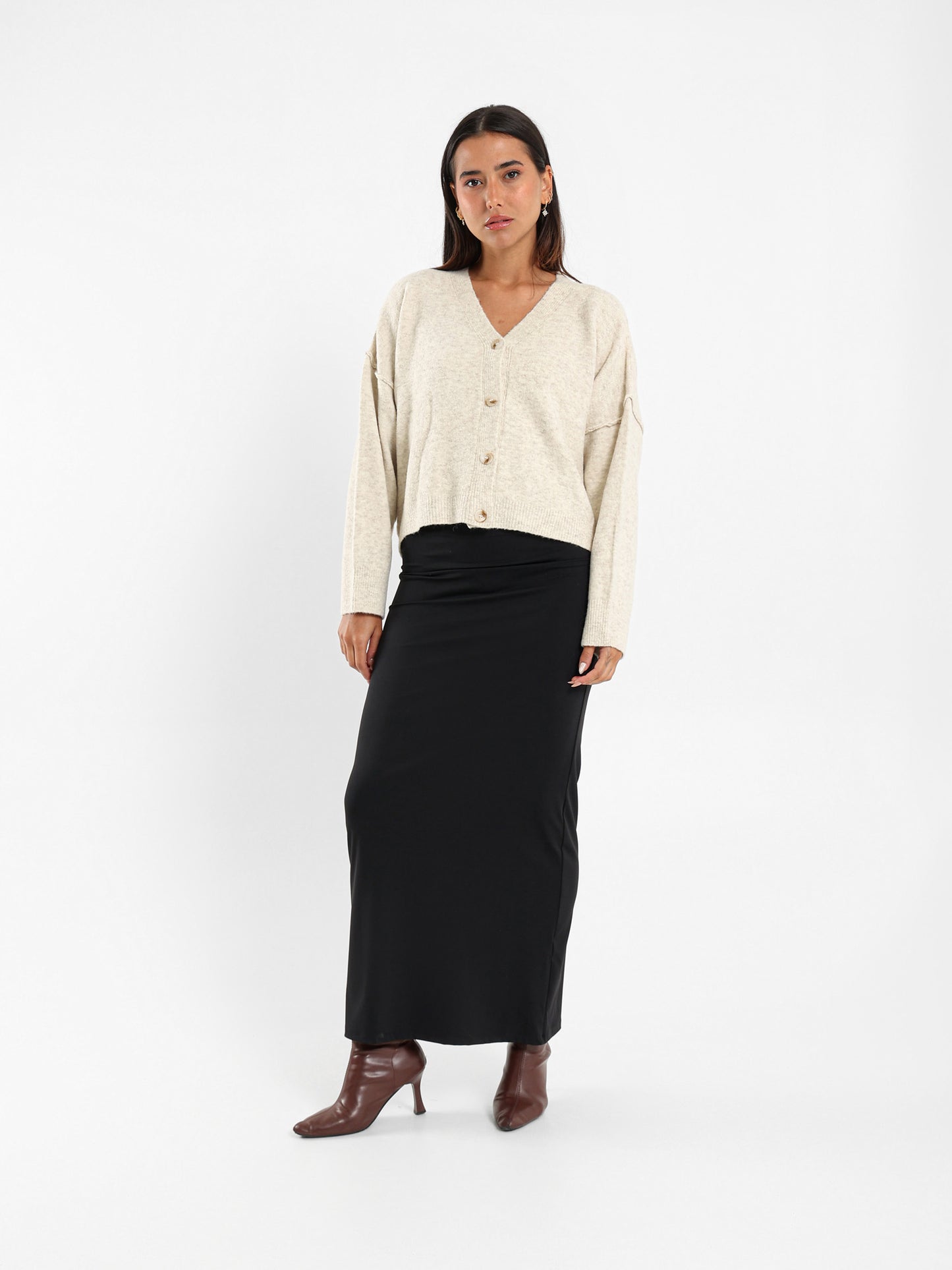 Soft Line Maxi Skirt