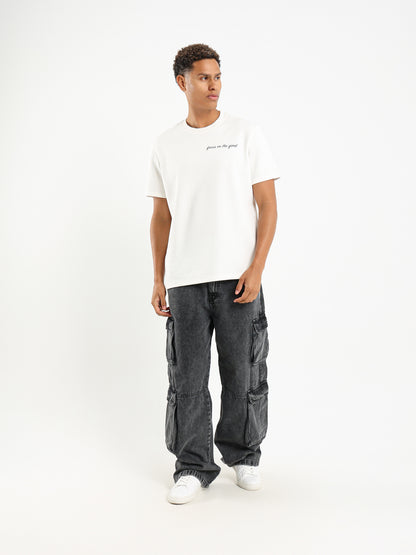 Focus On The Good Printed T-Shirt - Outlet