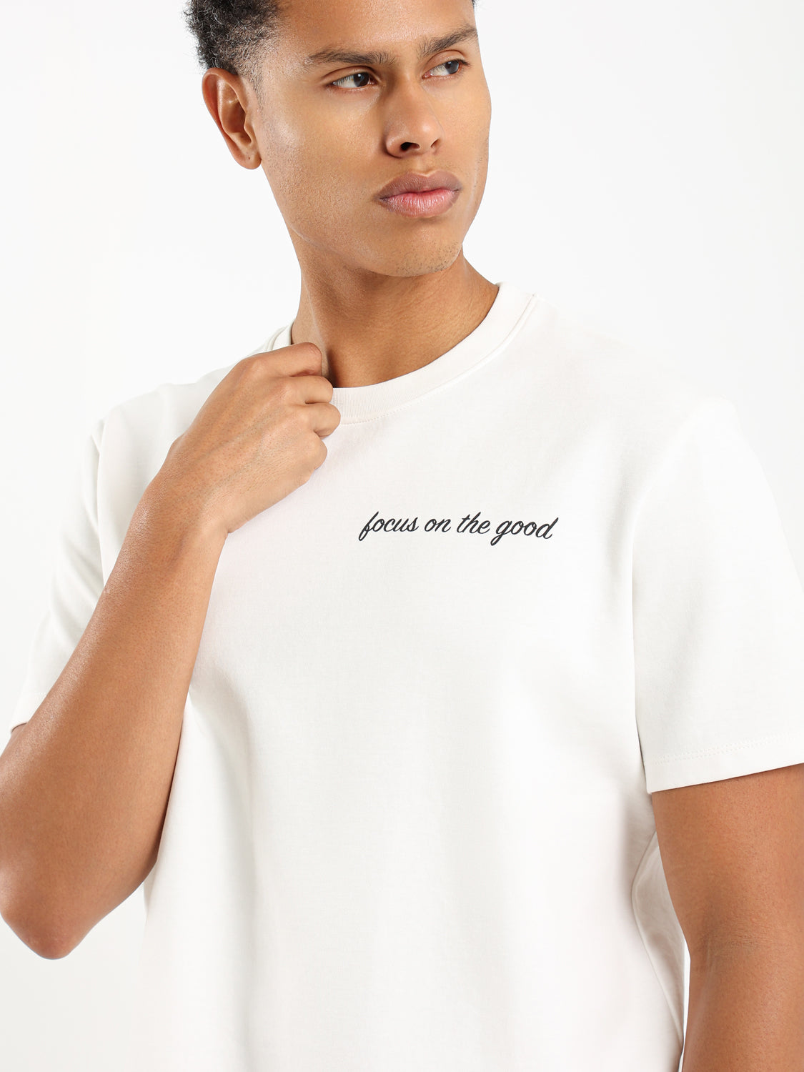 Focus On The Good Printed T-Shirt - Outlet