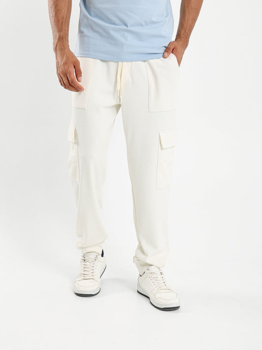 Textured Jogging Pants - Outlet