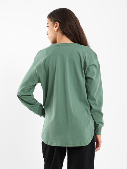 Dont Kill My Vibe Oversized Long Sleeve Tee