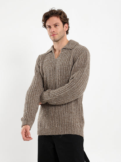 Camp Collar Relaxed Pullover