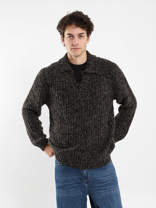 Camp Collar Relaxed Pullover
