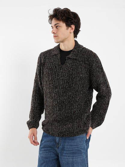 Camp Collar Relaxed Pullover