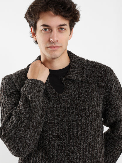 Camp Collar Relaxed Pullover