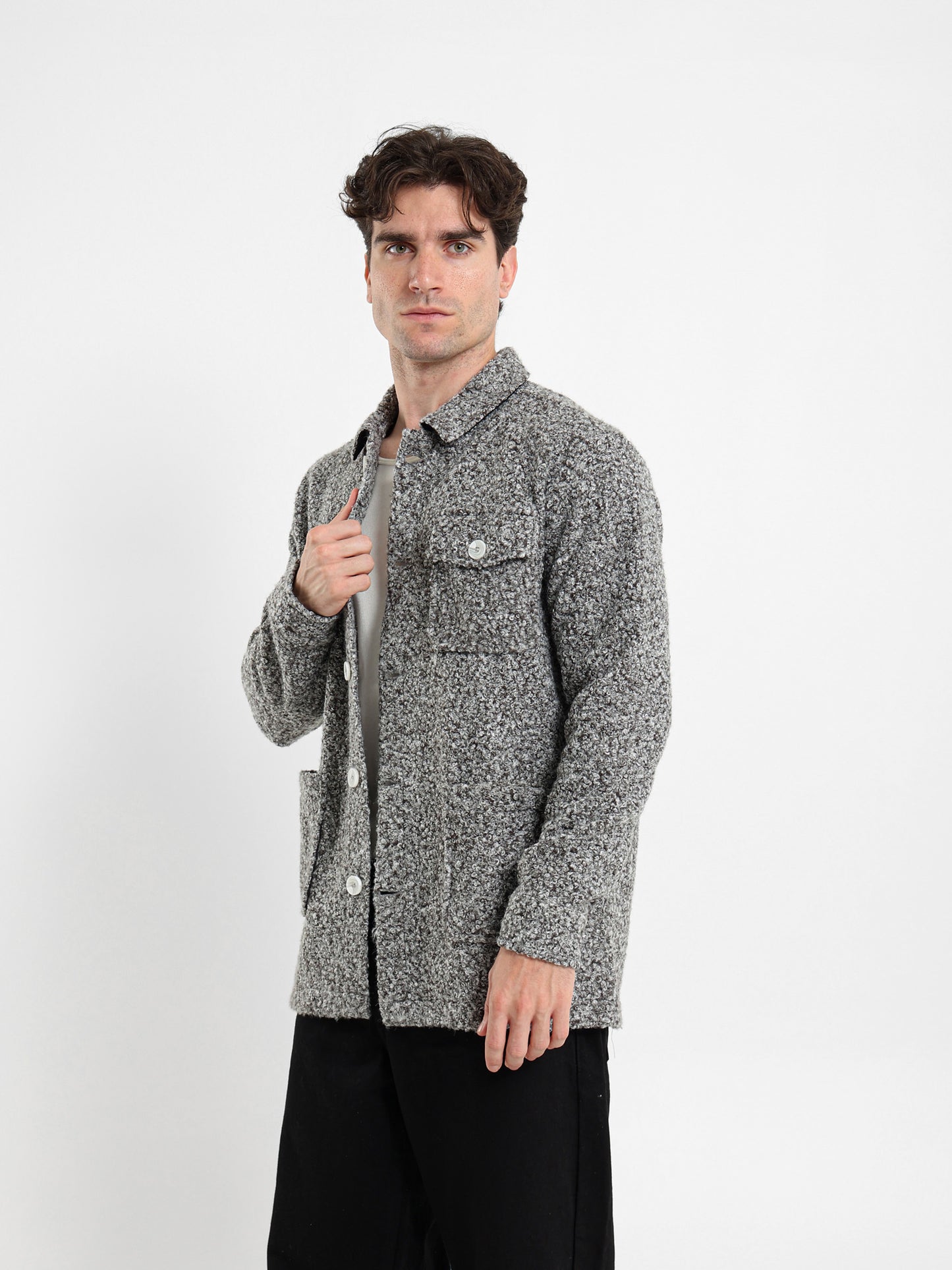 Teddy Two Tone Overshirt