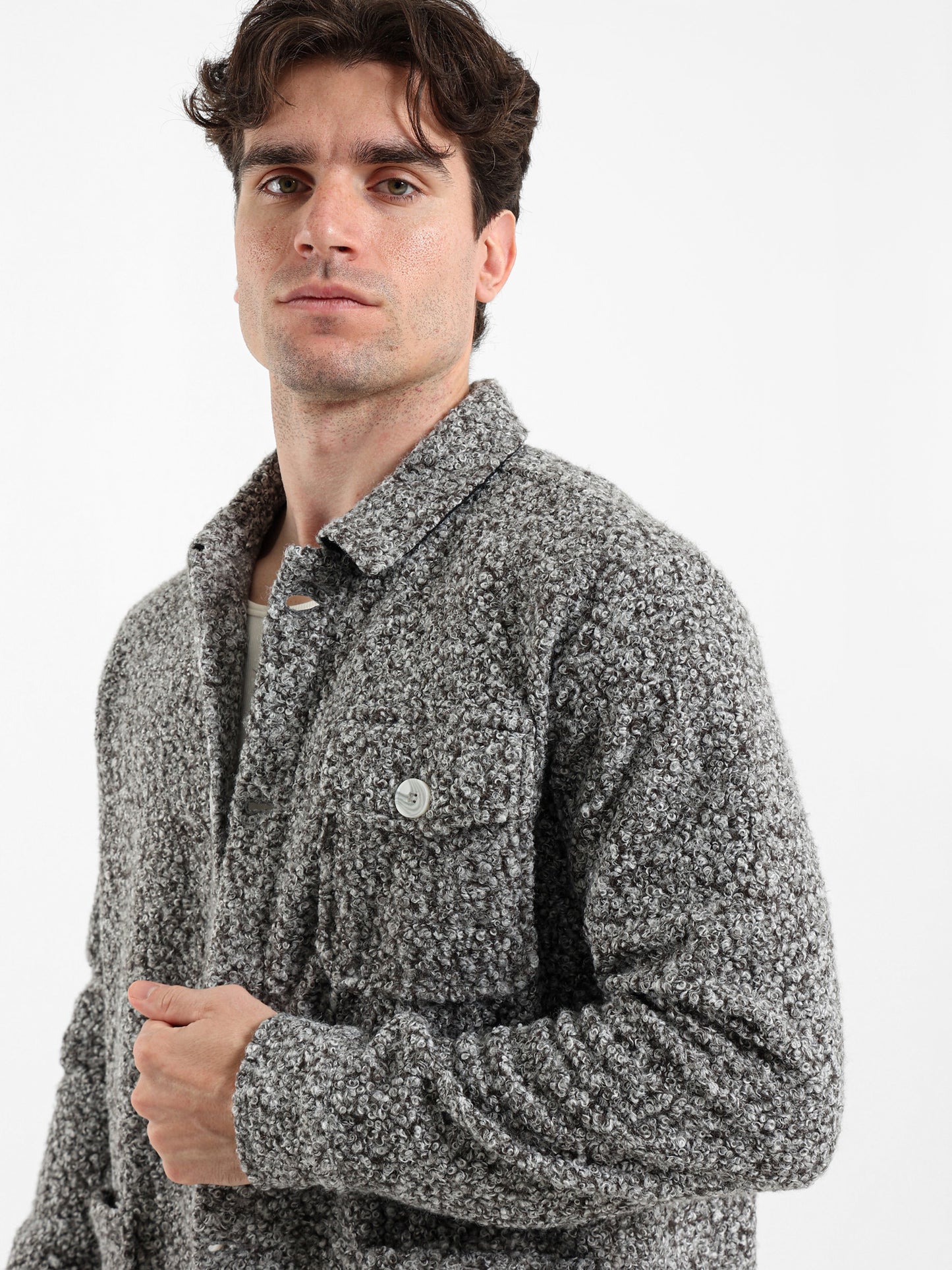 Teddy Two Tone Overshirt