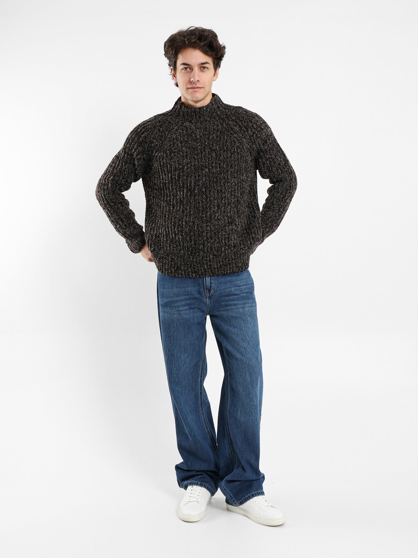 Raglan Collar Relaxed Pullover