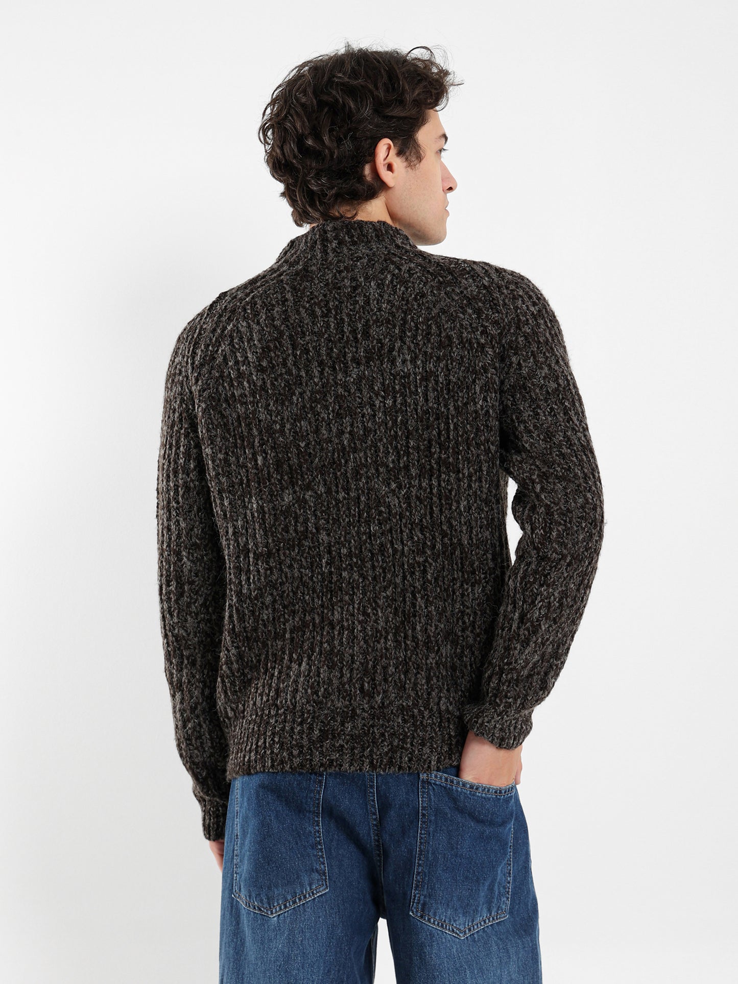 Raglan Collar Relaxed Pullover