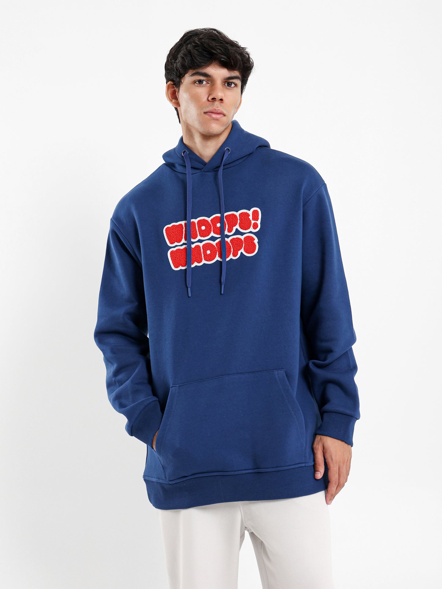 Whoops Cornella Print Hoodie
