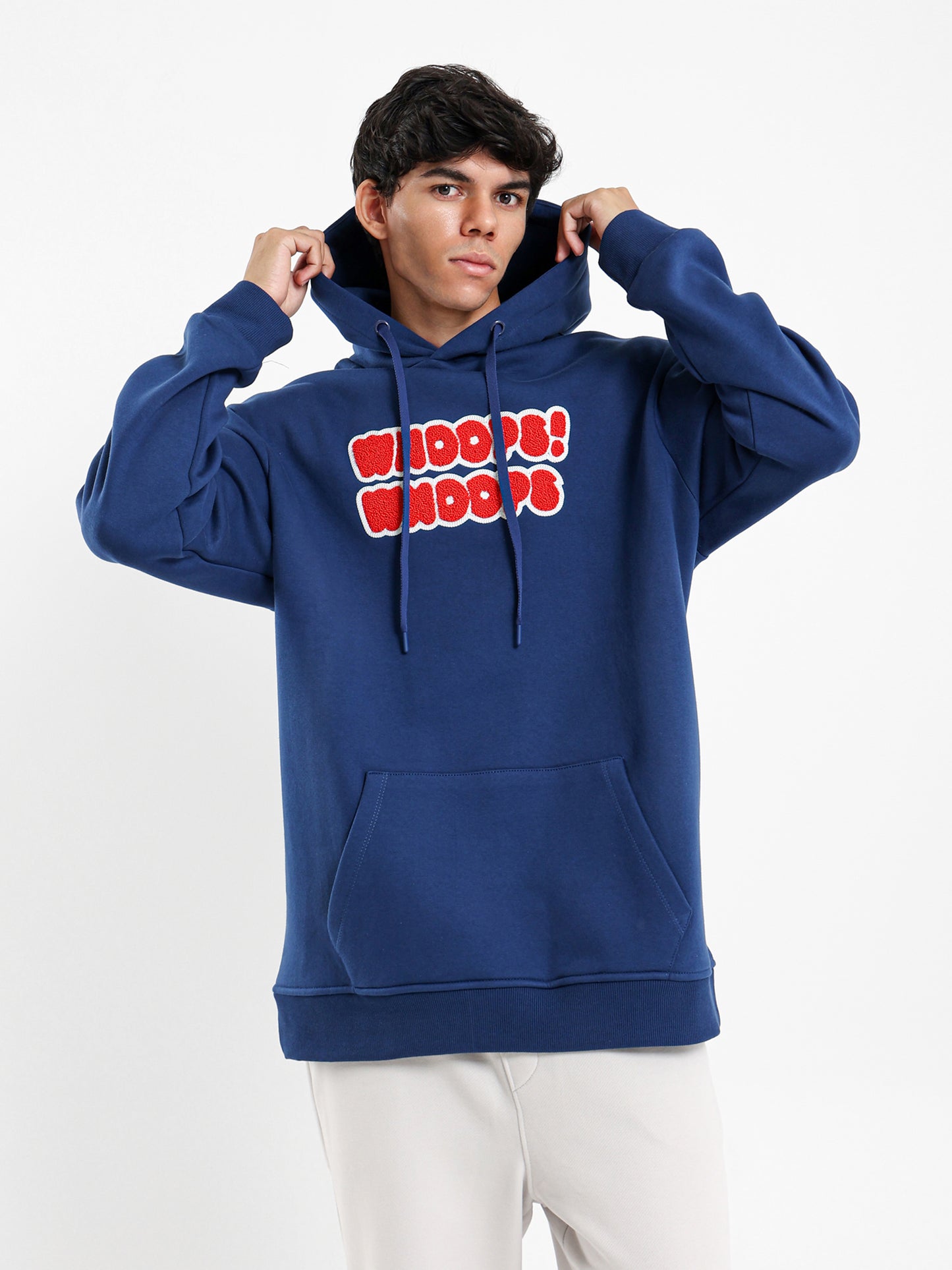 Whoops Cornella Print Hoodie