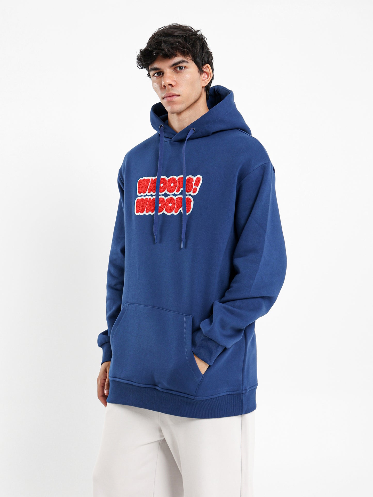 Whoops Cornella Print Hoodie