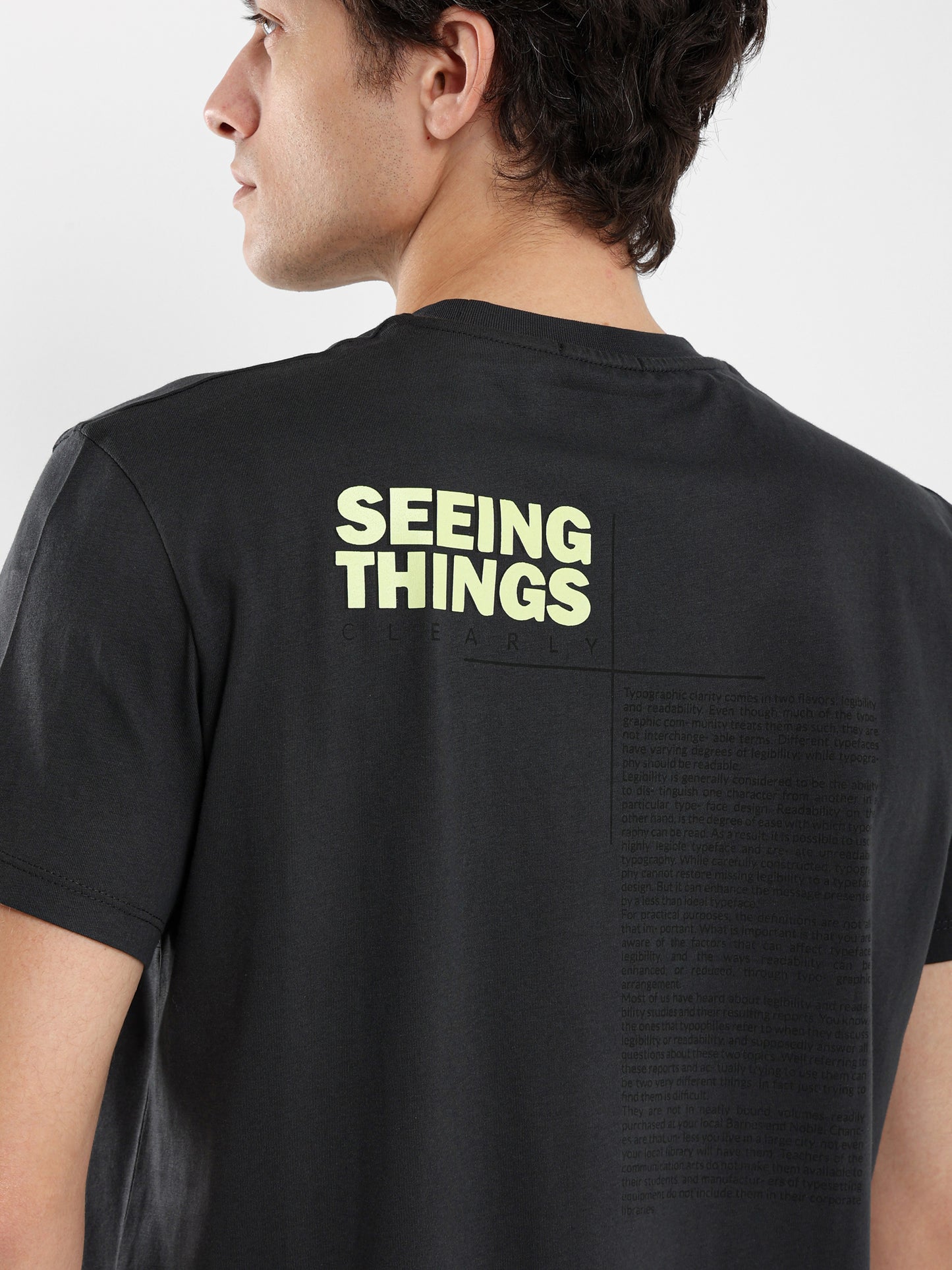 Next Level Front Print T-Shirt with Round Hem