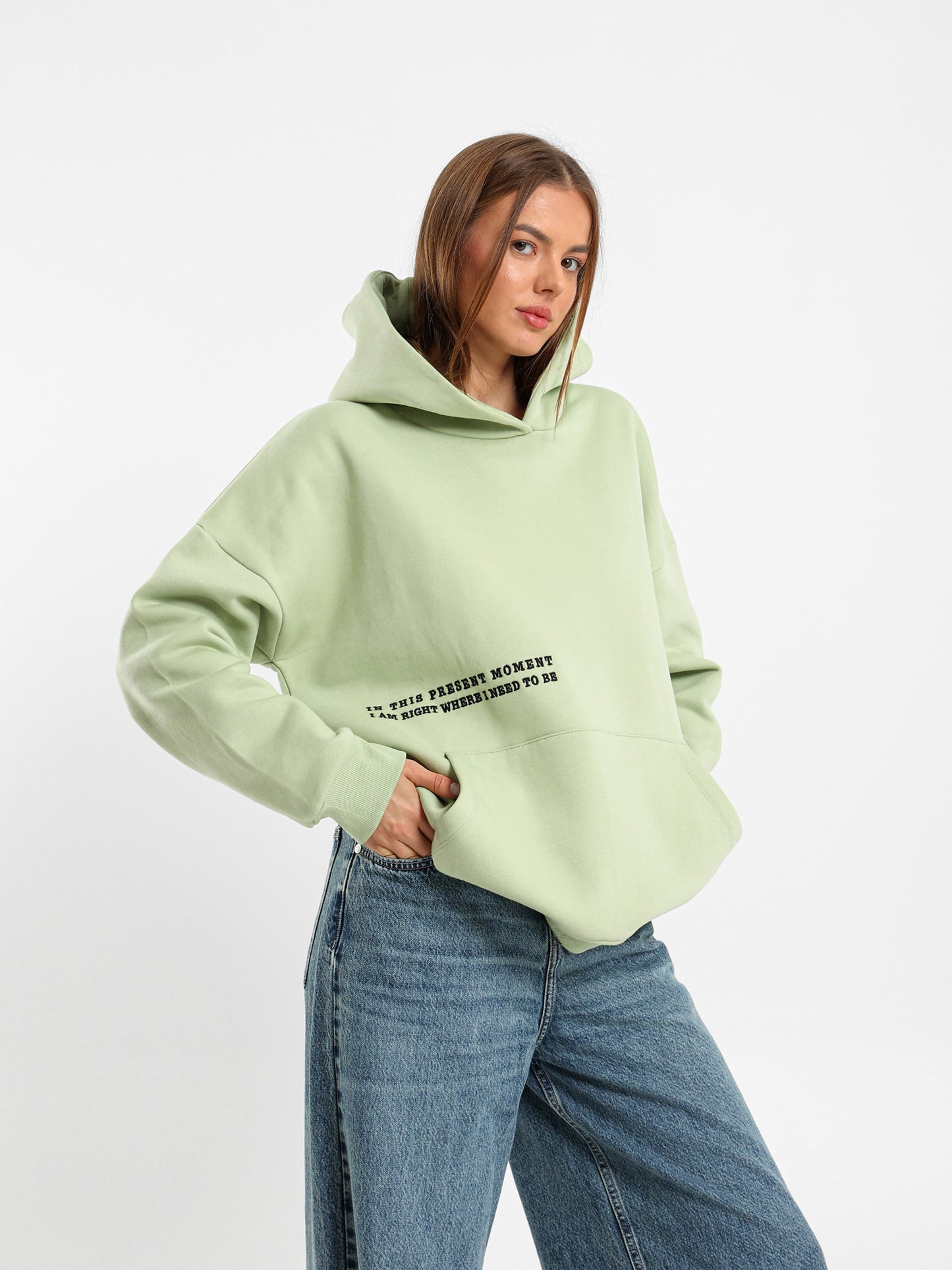 Graphic Back Printed Hoodie