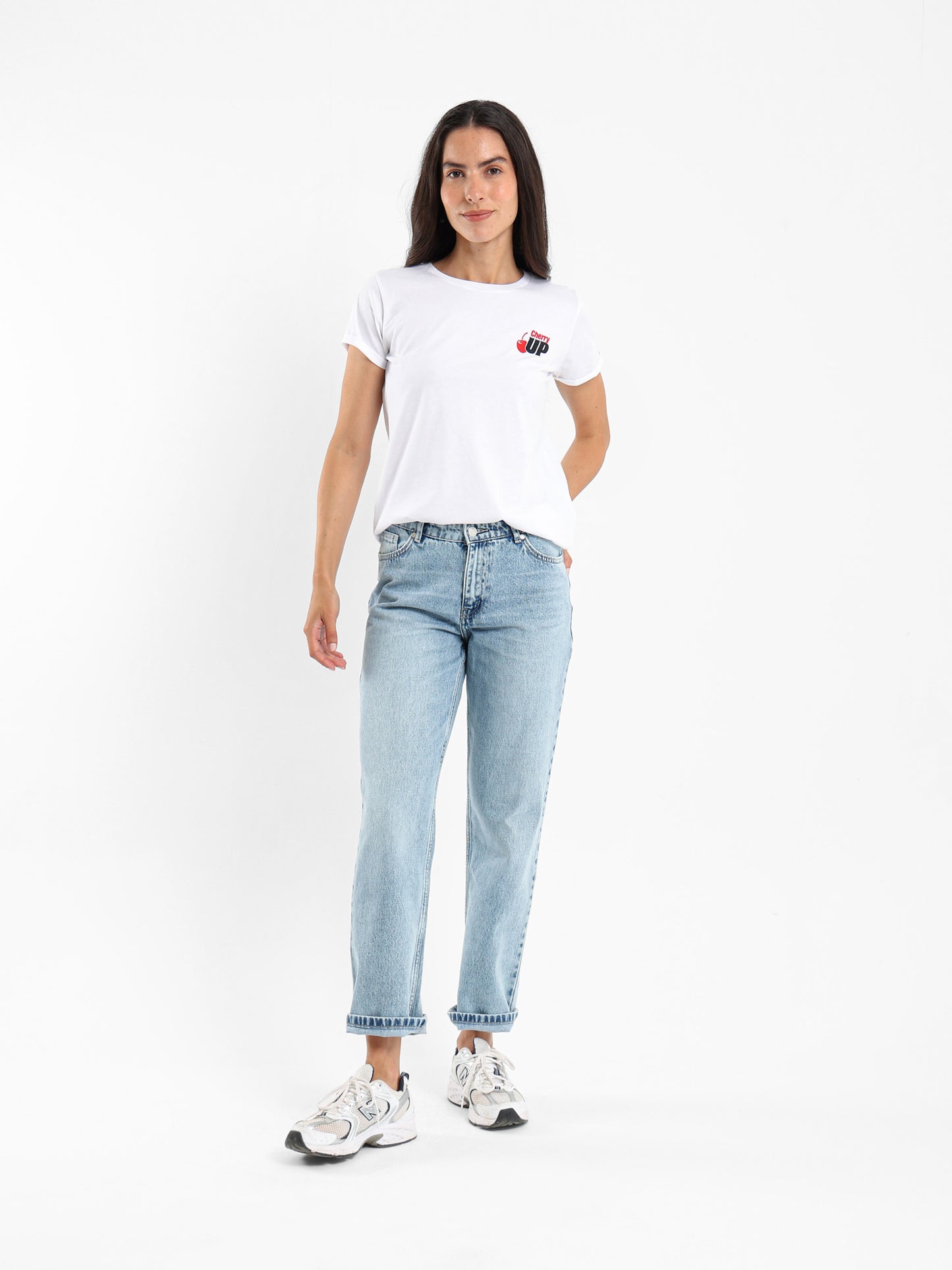 Low Waist Straight Jeans