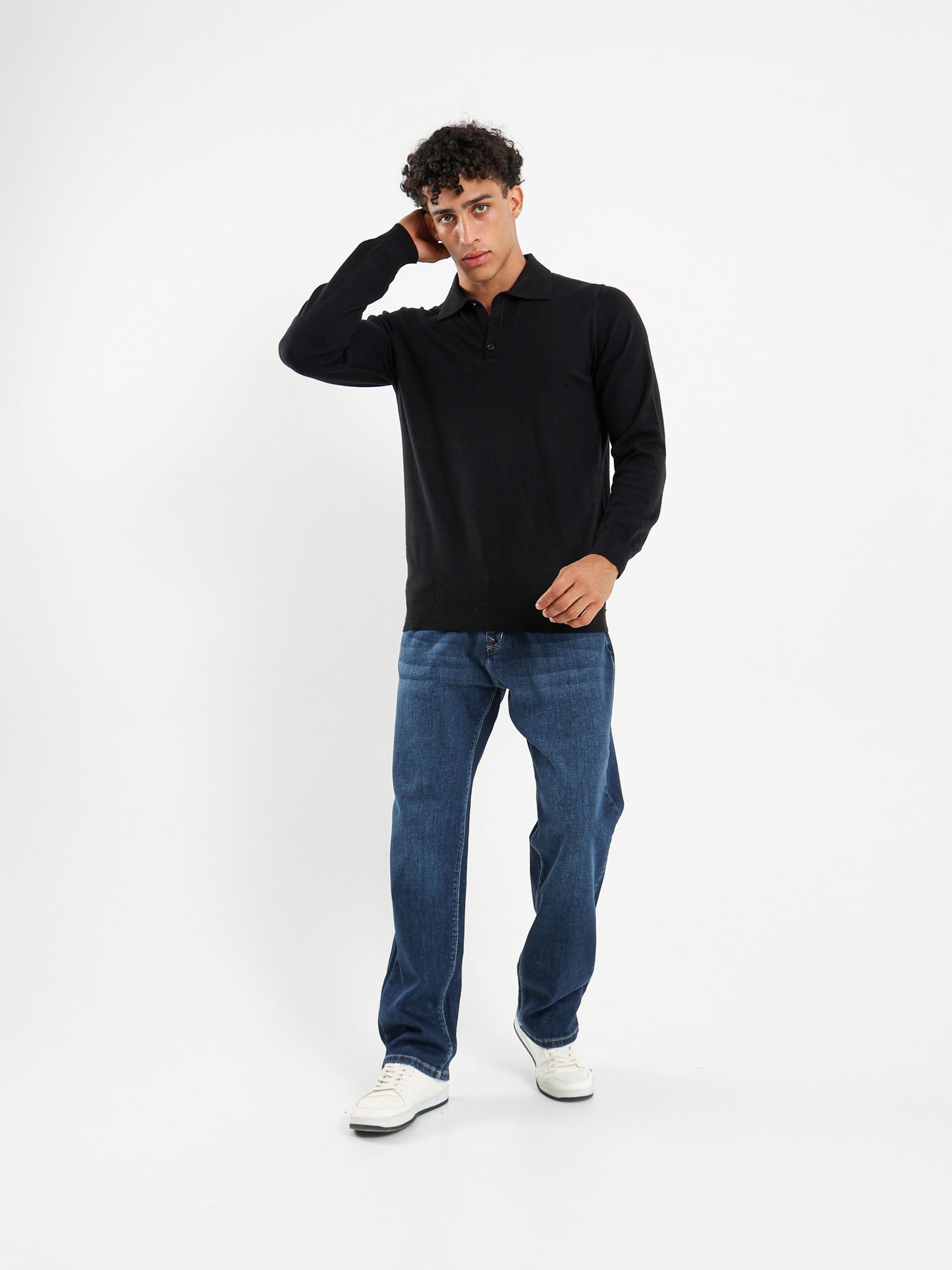 Long Sleeve Polo Shirt