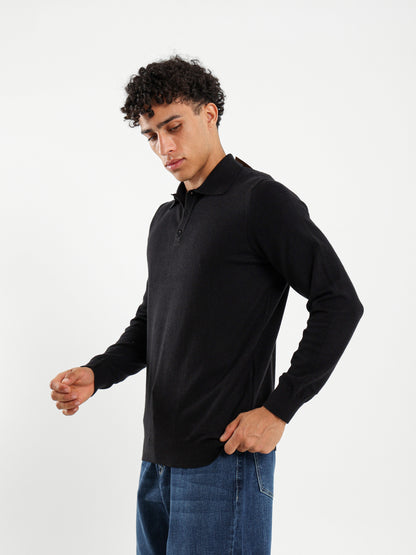 Long Sleeve Polo Shirt