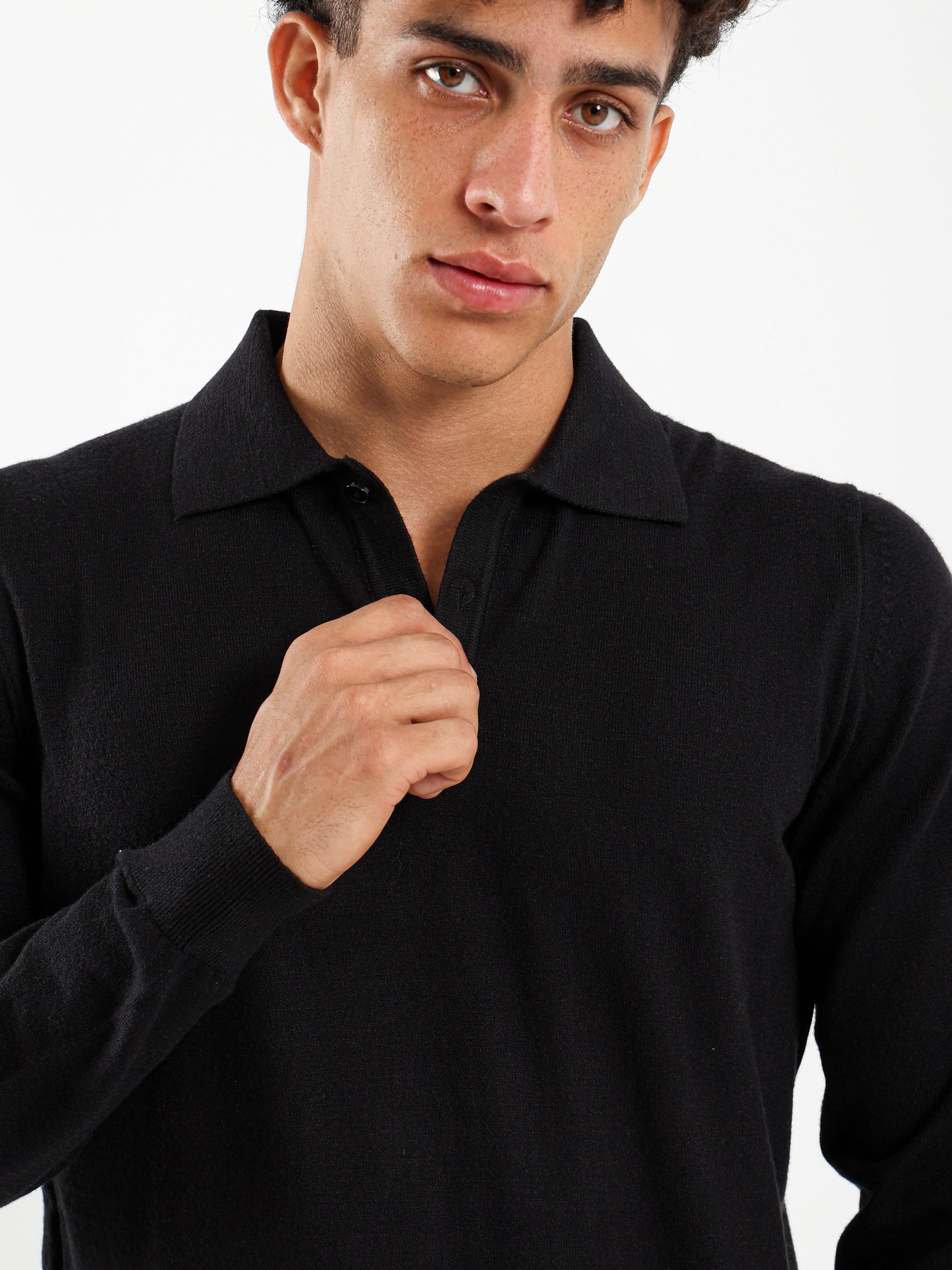 Long Sleeve Polo Shirt