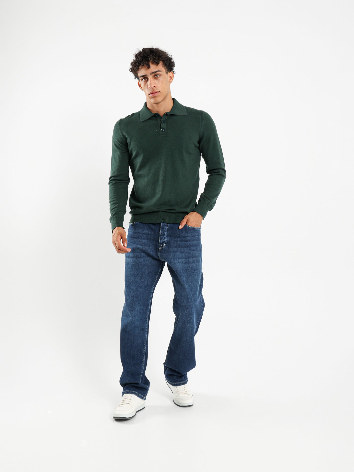 Long Sleeve Polo Shirt