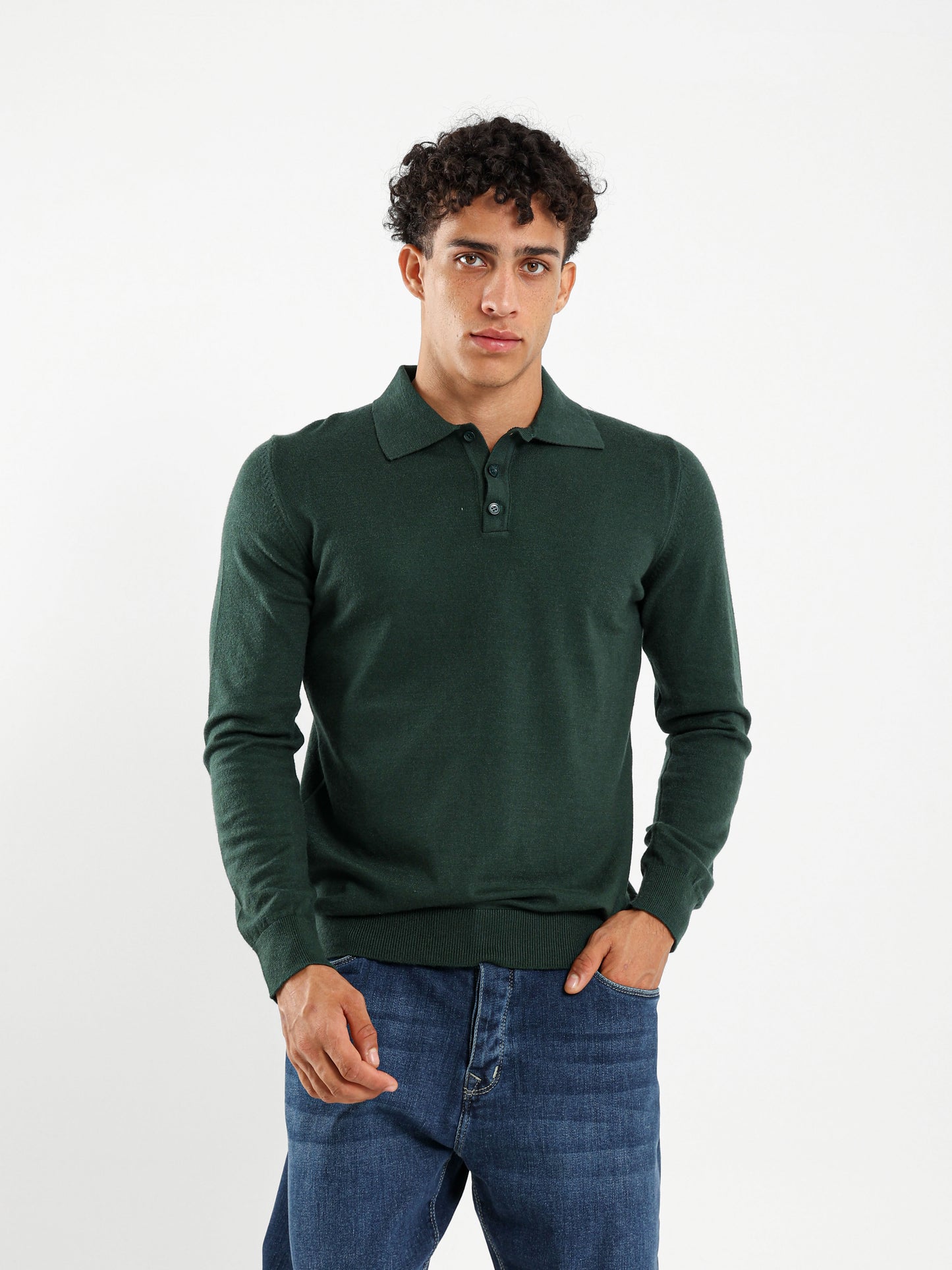 Long Sleeve Polo Shirt