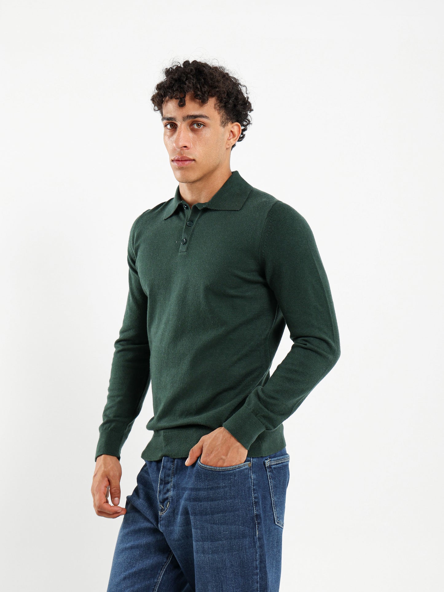 Long Sleeve Polo Shirt